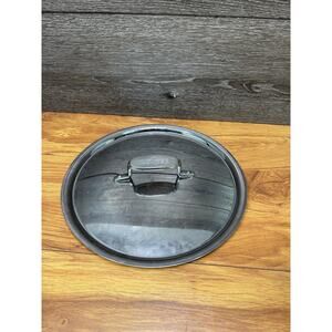 All-Clad 9.75-inch Stainless Steel LID ONLY 10.75” Outer 9.75 Inner Diameter
